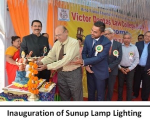 Inauguration of Sunup Lamp Lighting