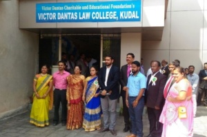 Visit by Collector Hon’ble Mr.Udaykumar Choudhary Saheb, Collector - victor dantas law college kudal