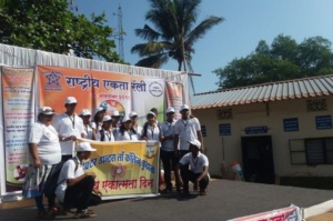 national unity day celebration at kudal